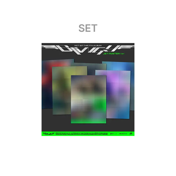 [NCT 127] The 7th Album [BLINGY] (JET Poster Ver.) (Set)