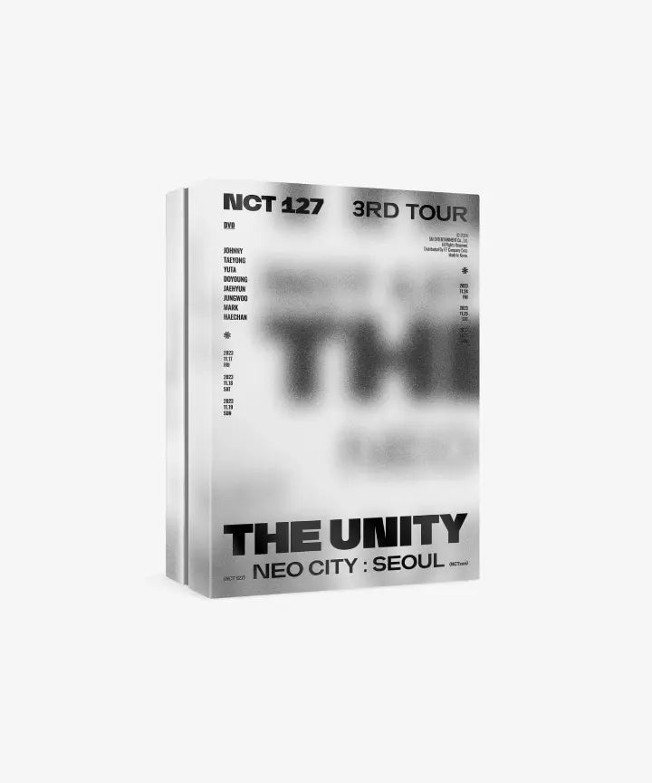 [NCT 127] NCT 127 3RD TOUR 'NEO CITY : SEOUL - THE UNITY’ DVD