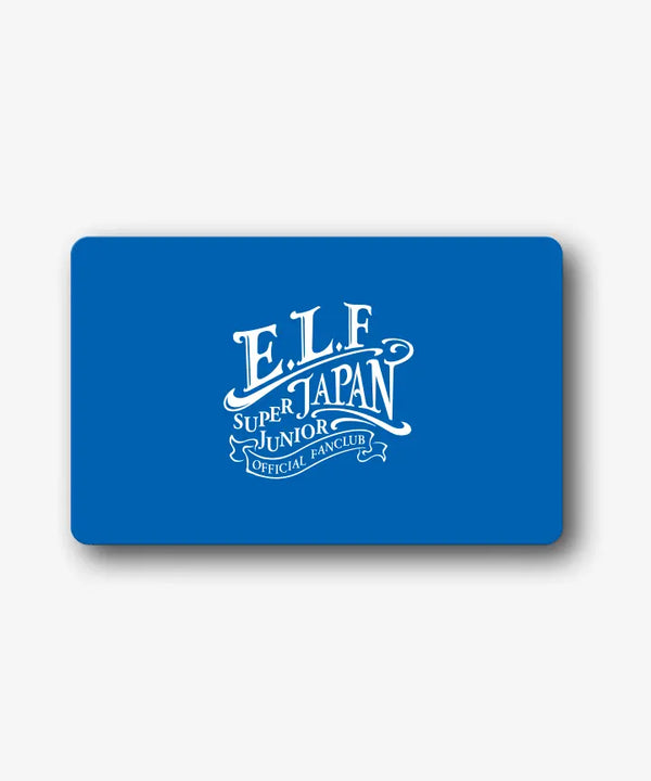 [SUPER JUNIOR] 「E.L.F-JAPAN」 MEMBERSHIP (JP)
