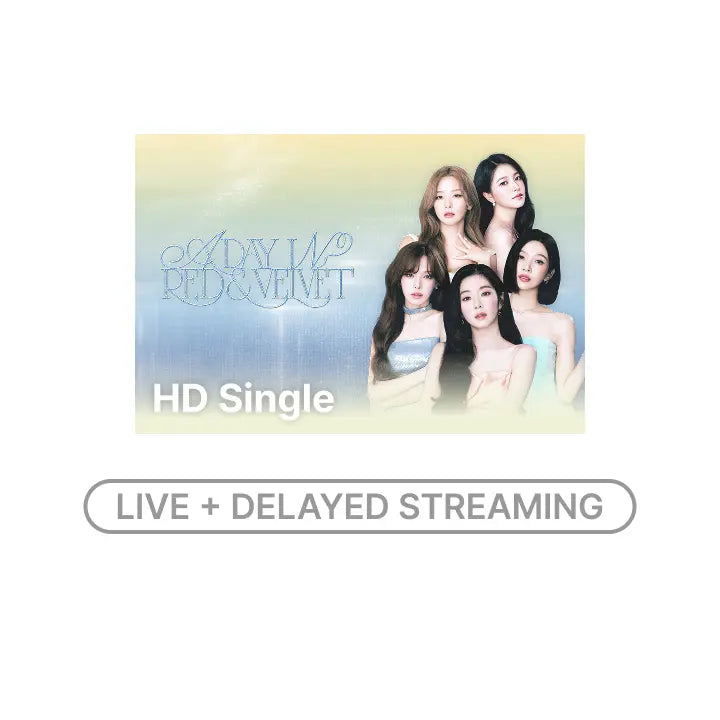 [Red Velvet] Red Velvet FAN-CON <A Day in Red & Velvet> HD Single-view (Live + Delayed Streaming)