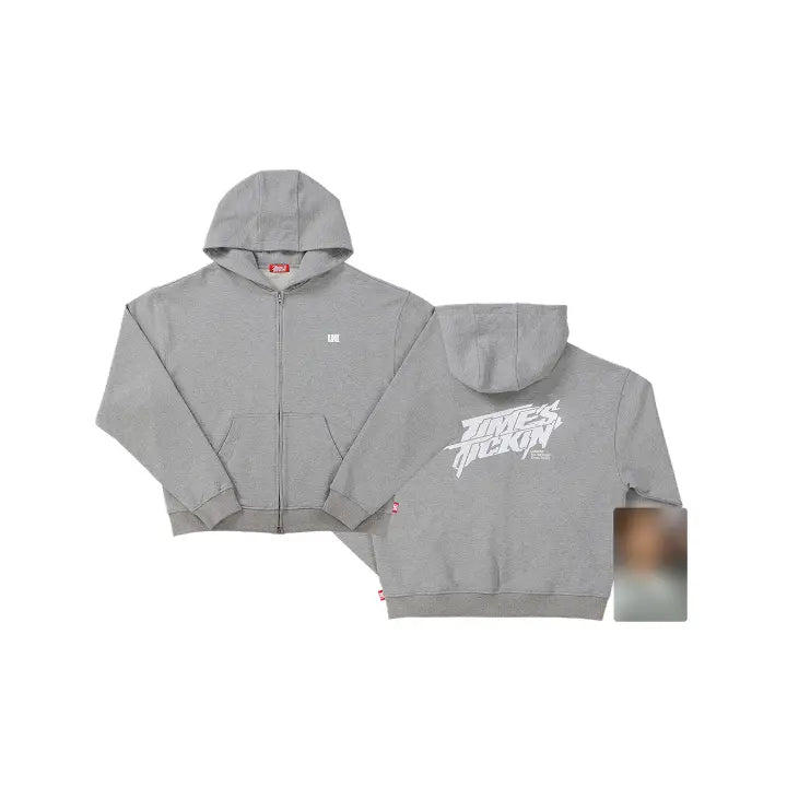 [TVXQ!] ZIP-UP HOODIE SET_GREY ver.
