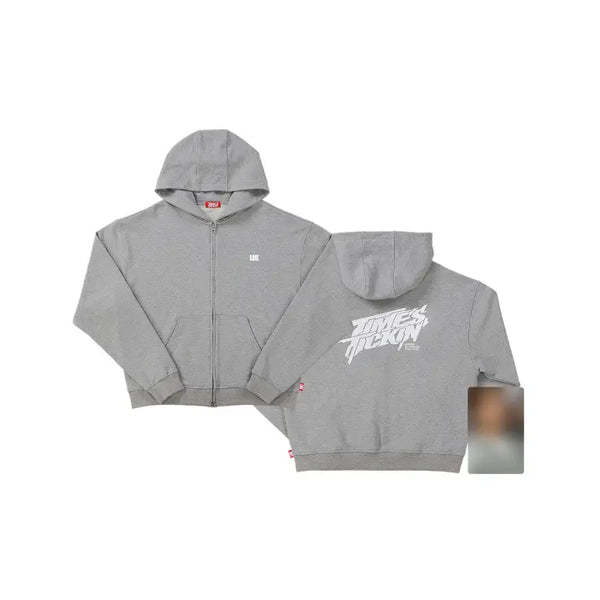 [TVXQ!] ZIP-UP HOODIE SET_GREY ver.