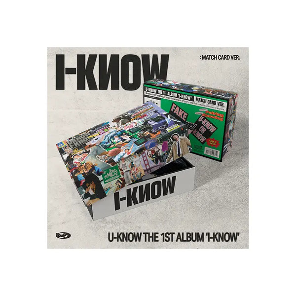 [TVXQ!] The 1st Full Album [I-KNOW] (Match Card Ver.)(스마트앨범)