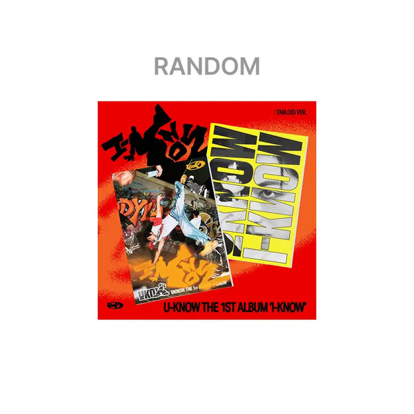 [TVXQ!] The 1st Full Album [I-KNOW] (Tabloid Ver.) (Random)