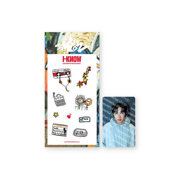 [TVXQ!] U-KNOW HAND DRAWING DECO STICEKR SET