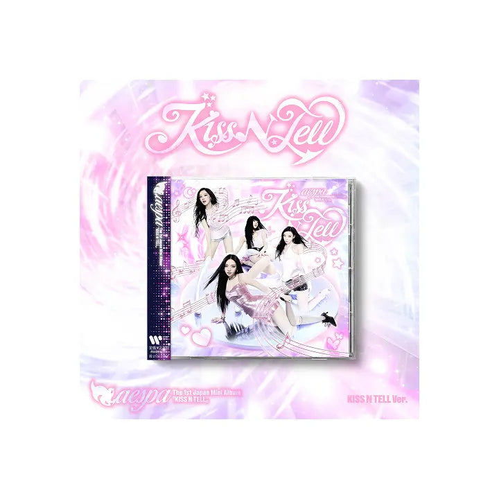 [aespa] The 1st Japan Mini Album [Kiss N Tell] (KISS N TELL Ver.)
