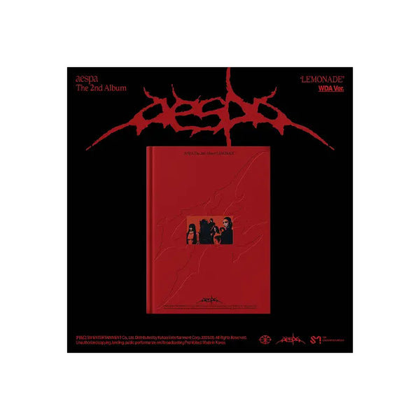 [aespa] The 2nd Album [LEMONADE] (WDA Ver.)