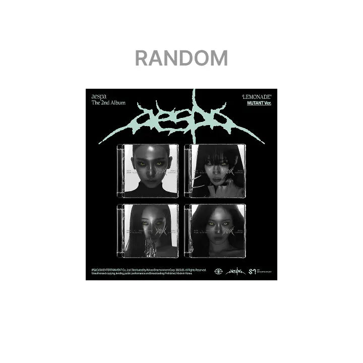 [aespa] The 2nd Album [LEMONADE] (MUTANT Ver.) (Random)