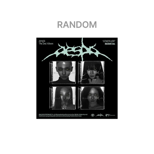 [aespa] The 2nd Album [LEMONADE] (MUTANT Ver.) (Random)
