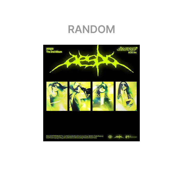 [aespa] The 2nd Album [LEMONADE] (ACID Ver.) (Random)
