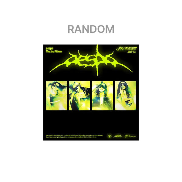 [aespa] The 2nd Album [LEMONADE] (ACID Ver.) (Random)