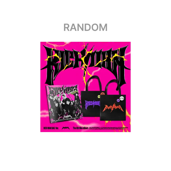 [aespa] 6th Mini Album [Rich Man] (RICH MAN BAG Ver.) (Random)