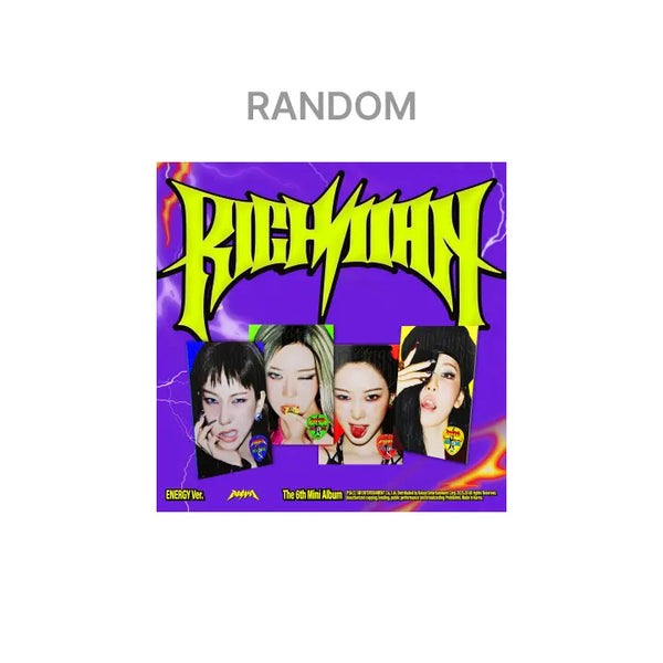 [aespa] 6th Mini Album [Rich Man] (ENERGY Ver.) (Random)