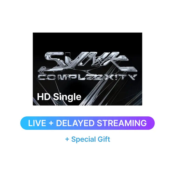 [aespa] 2026-27 aespa LIVE TOUR -SYNK : COMPLaeXITY- HD Single-view (Live + Delayed Streaming) + Special Gift