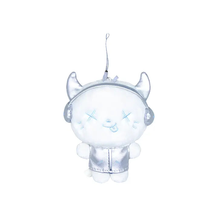 [aespa] FANLIGHT DOLL KEY RING (SILVER ver.)