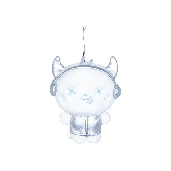 [aespa] FANLIGHT DOLL KEY RING (SILVER ver.)