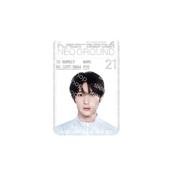 [WayV] RANDOM METAL ID BADGE