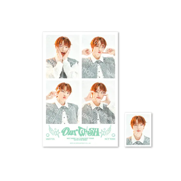 [NCT WISH] 4 CUT + ID PHOTO SET