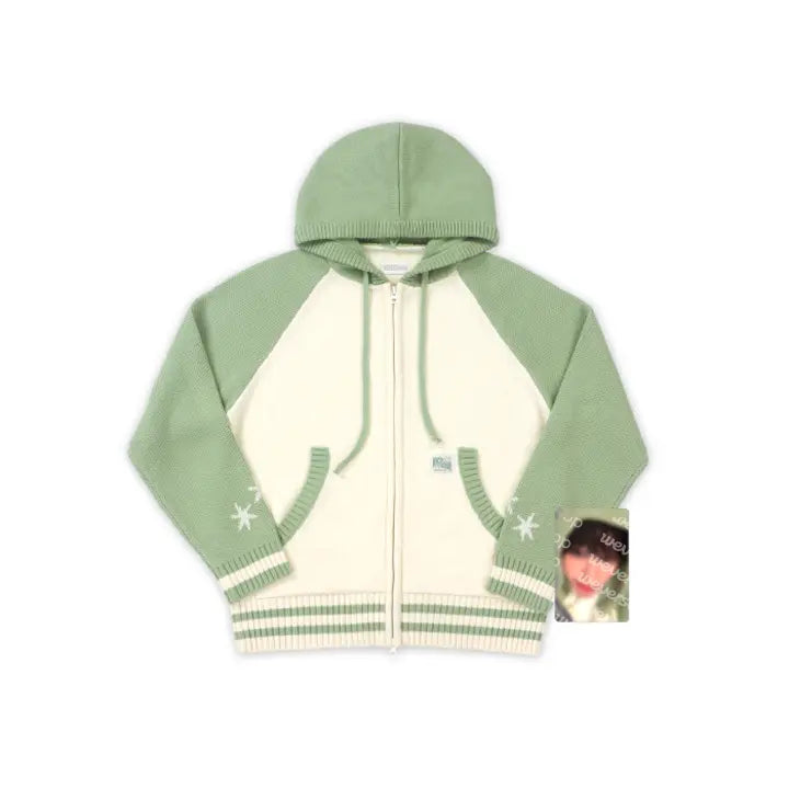 [NCT WISH] KNIT ZIP-UP HOODIE SET