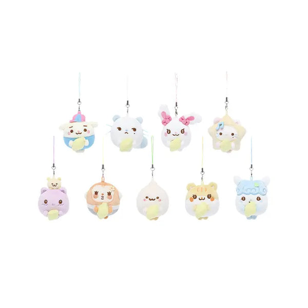 [Hearts2Hearts] LEMON MINI DOLL KEYRING