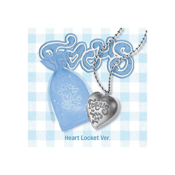 [Hearts2Hearts] The 1st Mini Album 'FOCUS' (Heart Locket Ver.)