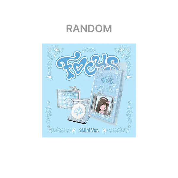 [Hearts2Hearts] The 1st Mini Album 'FOCUS' (SMini ver.) (Random)