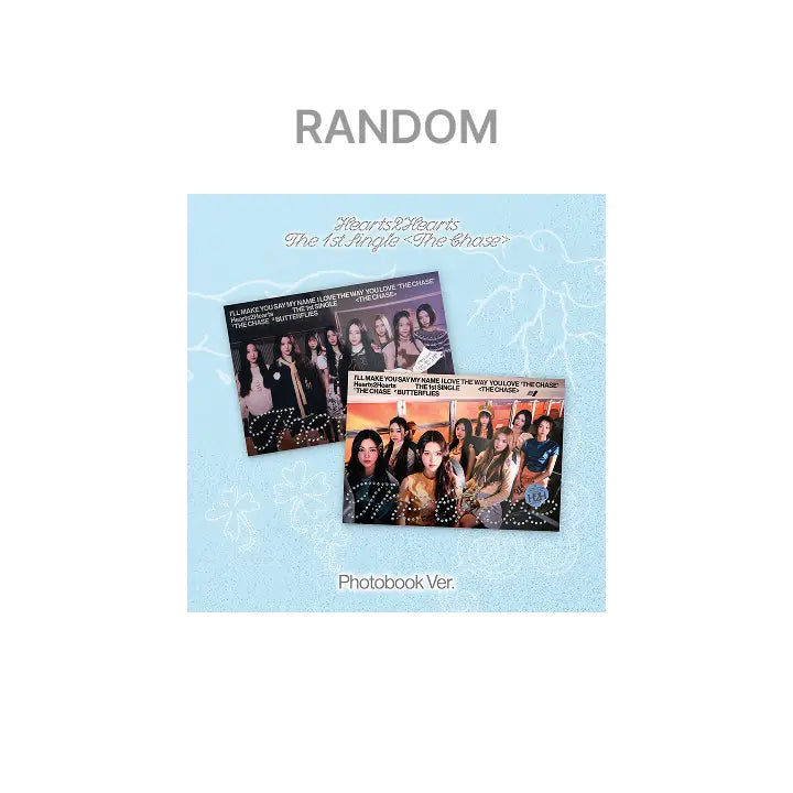 [Hearts2Hearts] The 1st Single [The Chase] (Photobook Ver.) (Random)