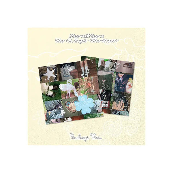 [Hearts2Hearts] The 1st Single [The Chase] (Package Ver.)