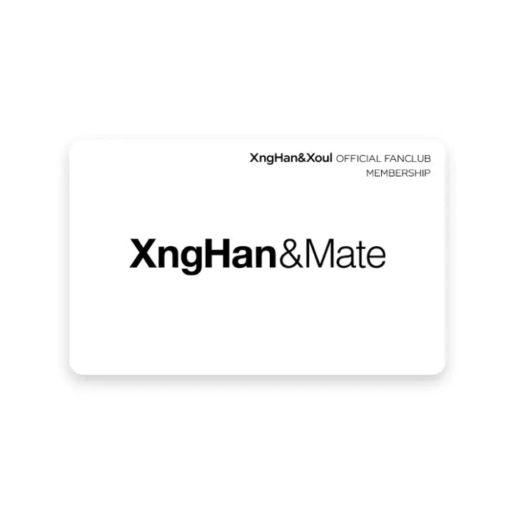 [XngHan&Xoul] XngHan&Mate MEMBERSHIP