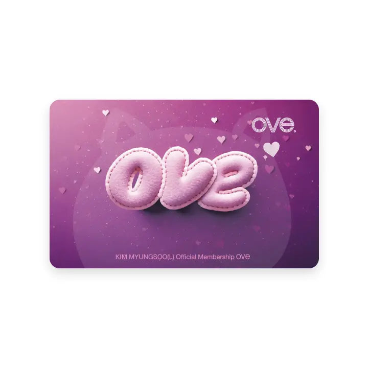 [KIM MYUNGSOO(L)] OVE MEMBERSHIP