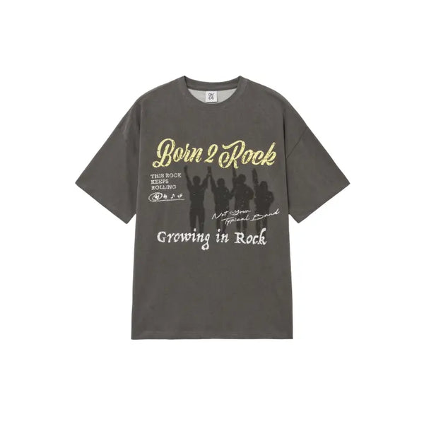 [QWER] T-Shirt (Charcoal)