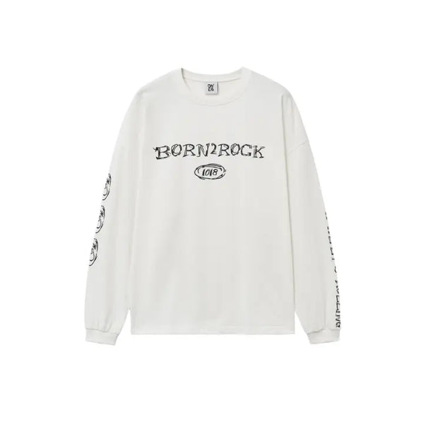 [QWER] Long Sleeve T-Shirt (White)