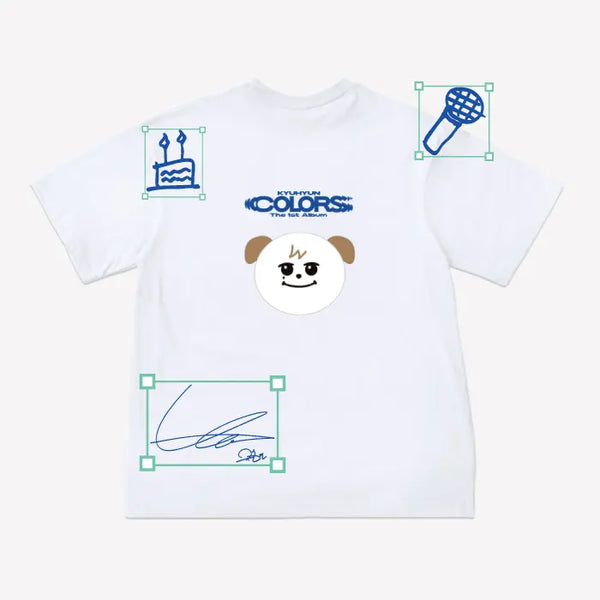 [KYUHYUN] [KYUHYUN] OVERSIZED T-SHIRT (White)
