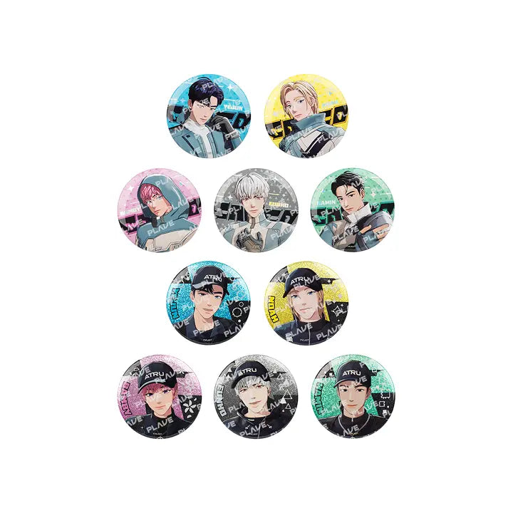 [PLAVE] BORN SAVAGE TRADING CAN BADGE