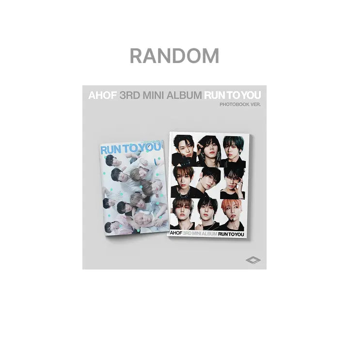 [AHOF] 3rd Mini Album [RUN TO YOU] (PHOTOBOOK Ver.) (Random)