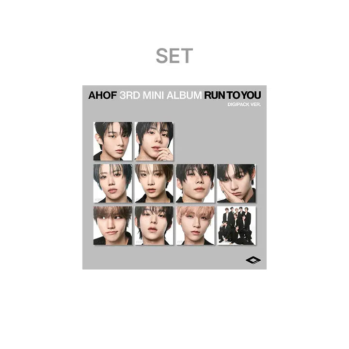 [AHOF] 3rd Mini Album [RUN TO YOU] (DIGIPACK Ver.) (Set)