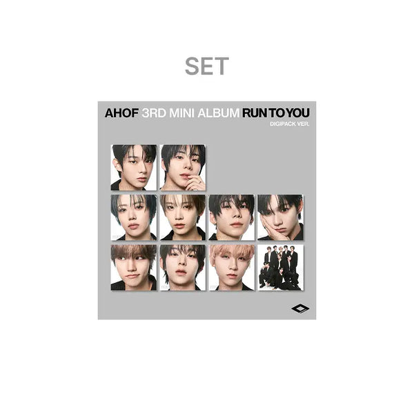 [AHOF] 3rd Mini Album [RUN TO YOU] (DIGIPACK Ver.) (Set)