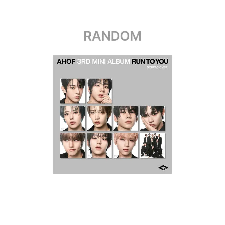 [AHOF] 3rd Mini Album [RUN TO YOU] (DIGIPACK Ver.) (Random)