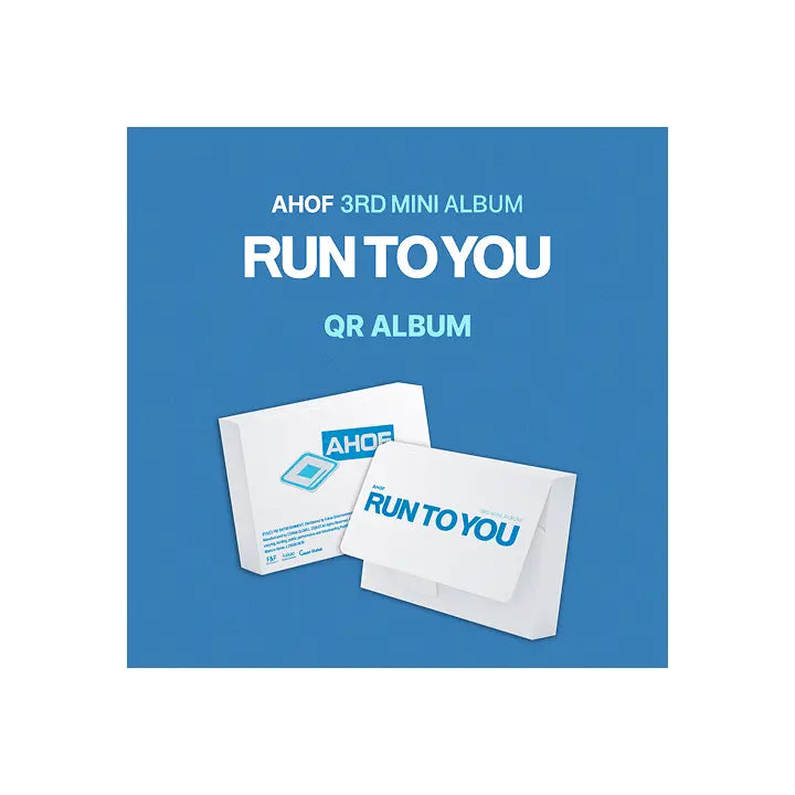 [AHOF] 3rd Mini Album [RUN TO YOU] (QR ALBUM Ver.)