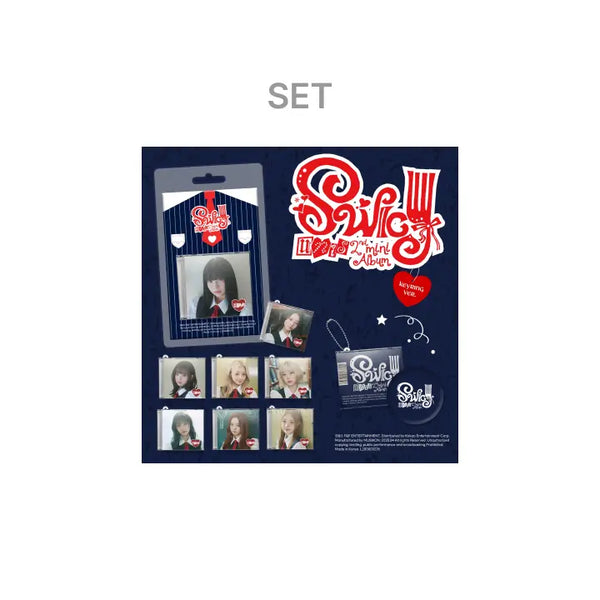 [UNIS] The 2nd Mini Album [SWICY] (Keyring Ver.) Set