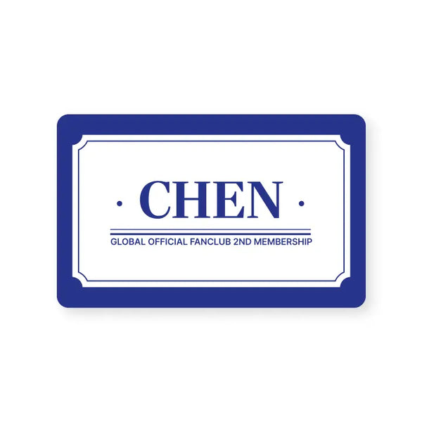 [CHEN] CHEN 2ND MEMBERSHIP