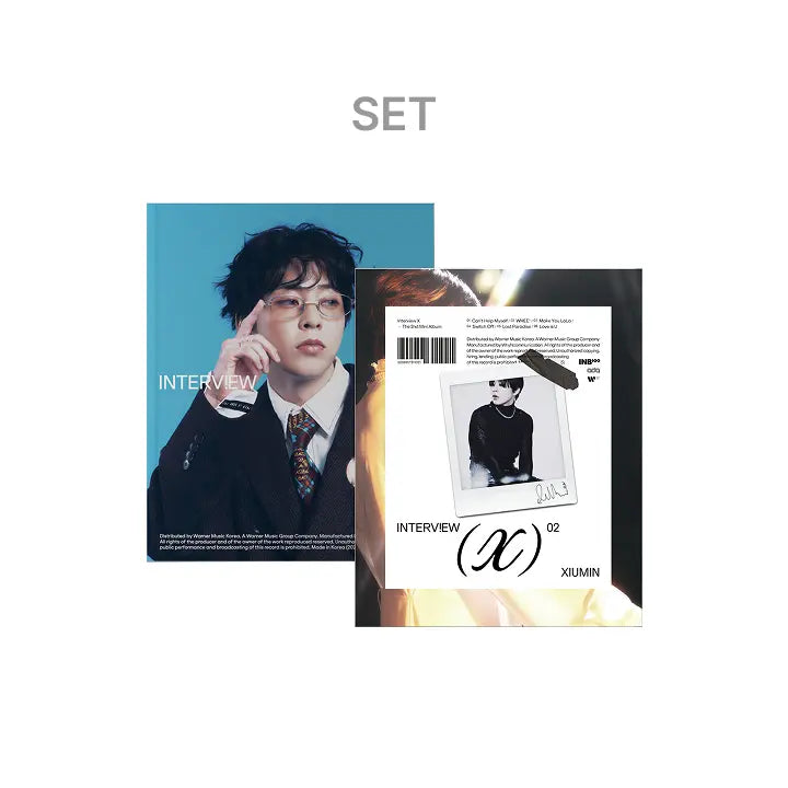 [XIUMIN] Interview X [Photobook Ver.] Set