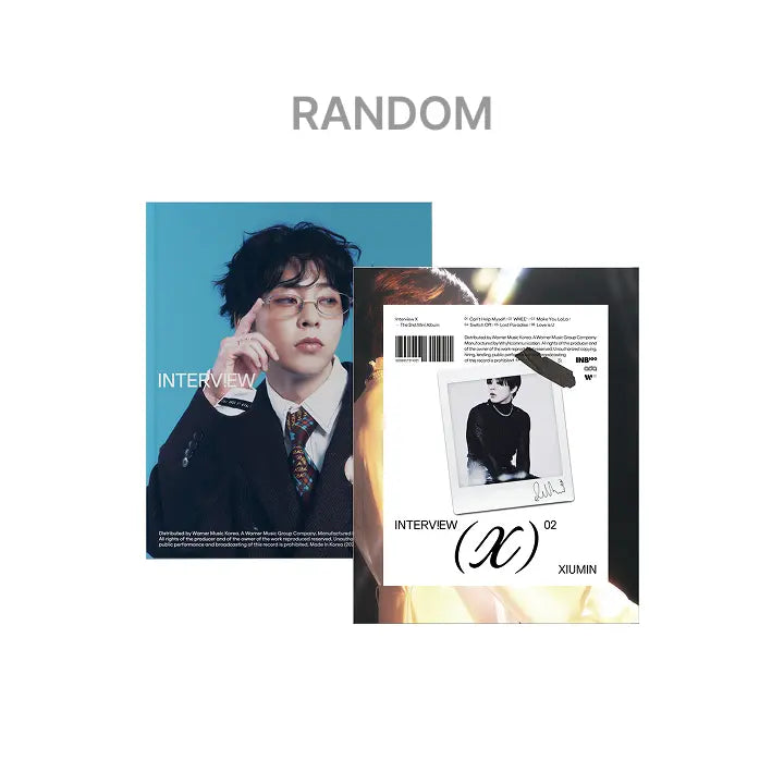 [XIUMIN] Interview X [Photobook Ver.] Random