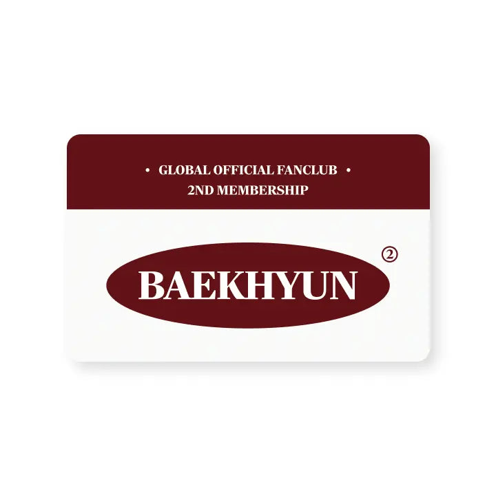 [BAEKHYUN] BAEKHYUN 2ND MEMBERSHIP