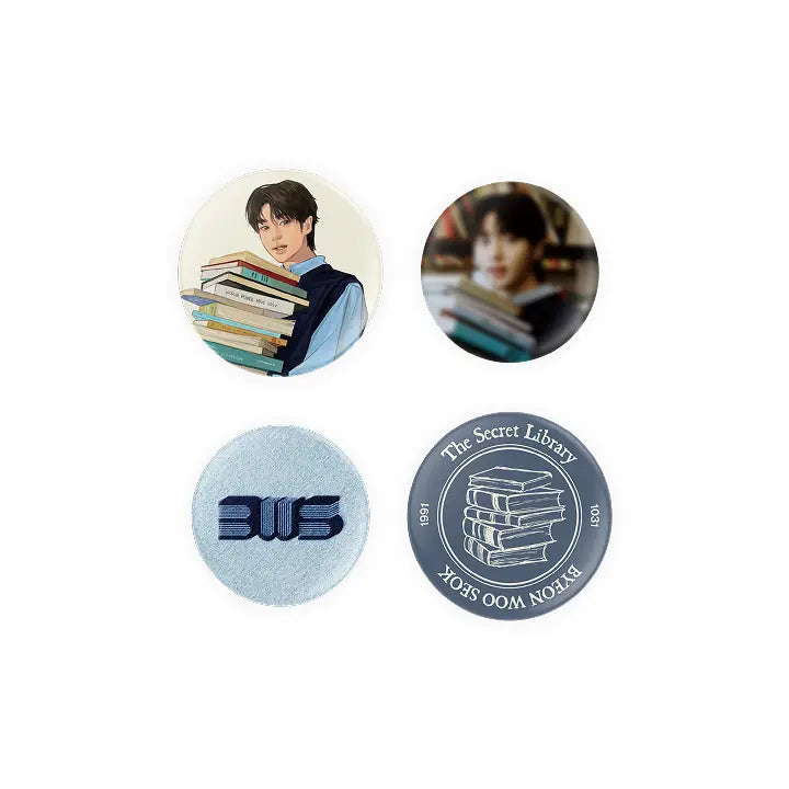 [BYEON WOO SEOK] PIN BUTTON SET