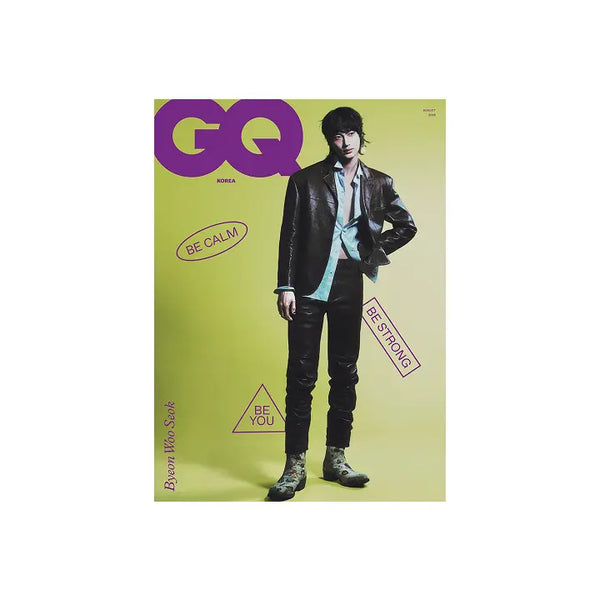 [BYEON WOO SEOK] GQ KOREA (2025.08 / A type)