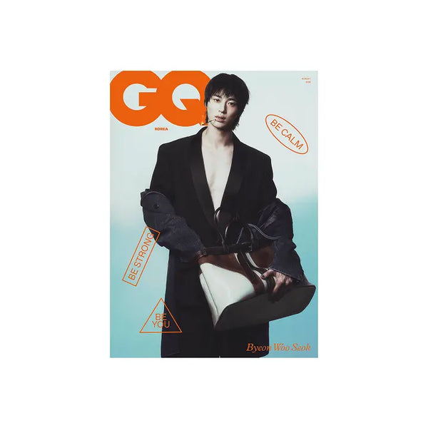 [BYEON WOO SEOK] GQ KOREA (2025.08 / E type)