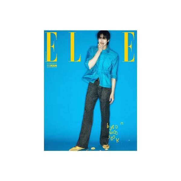 [BYEON WOO SEOK] ELLE (2025.03 / E type)