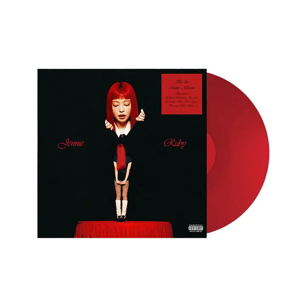 [JENNIE] The 1st Studio Album [Ruby Vinyl] (Unsigned)