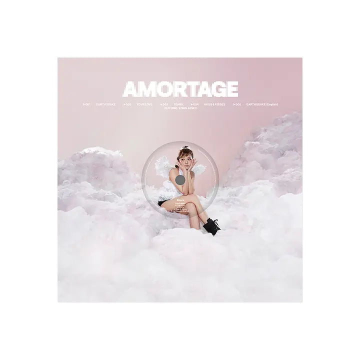 [JISOO] JISOO Mini Album [AMORTAGE] Vinyl (Pink ver.)